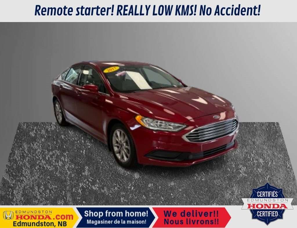 2017 Ford Fusion SE Remote starter! REALLY LOW KMS!! No Accident! /