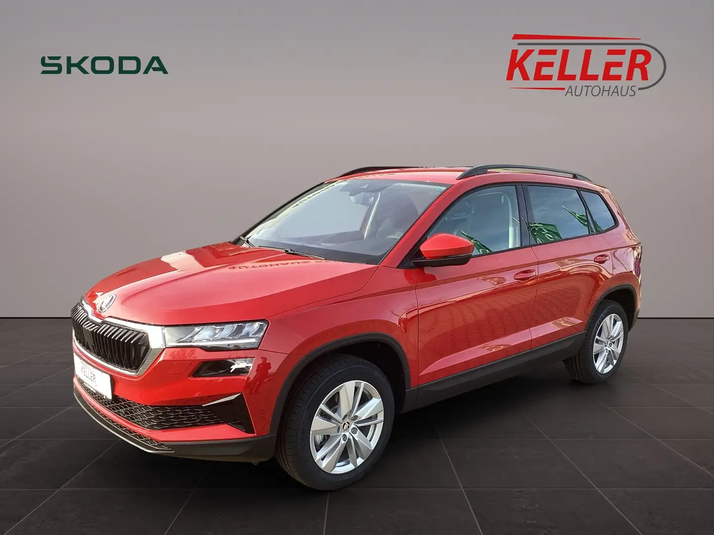 Skoda Karoq Selection 1.5 TSI 7-Gang-DSG Anhängerkupplung Rojo - 1