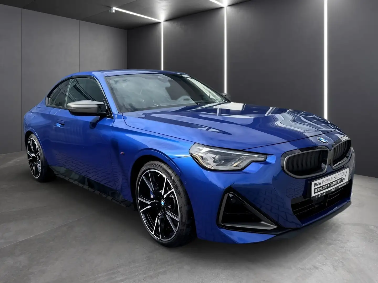 BMW 240 M240i Coupé+M SPORT+DAB+LIVE COCKPIT PRO+ Bleu - 2