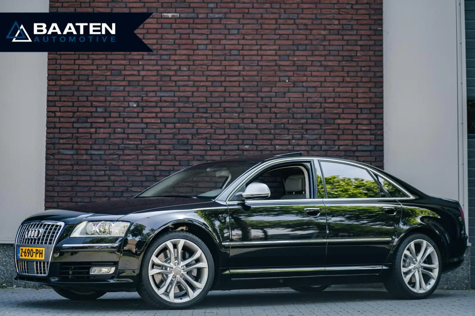 Audi S8 5.2 V10 Facelift |1e eigenaar|Dealer onderhouden|1 Noir - 1