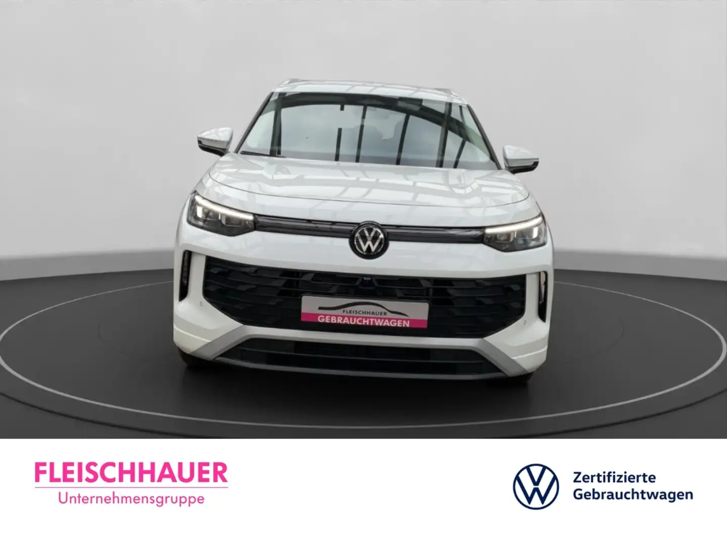 Volkswagen Tayron 2.0 TDI DGS AHK-kl. Navi Digitales Cockpit 360 Kam Weiß - 2