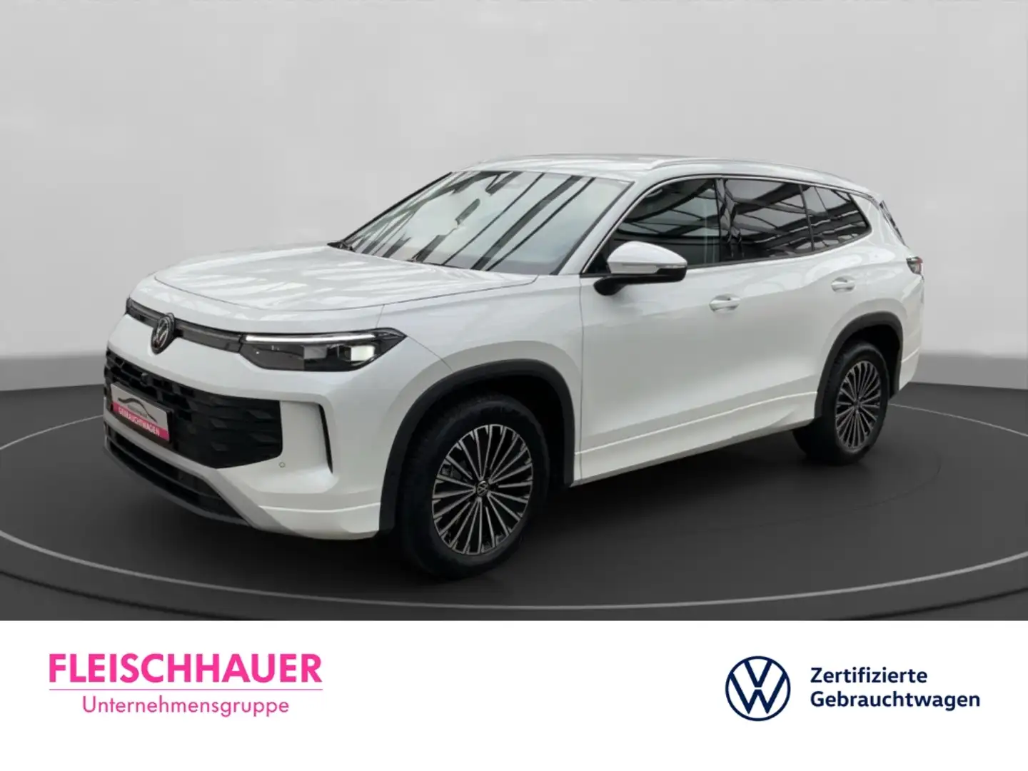 Volkswagen Tayron 2.0 TDI DGS AHK-kl. Navi Digitales Cockpit 360 Kam Weiß - 1