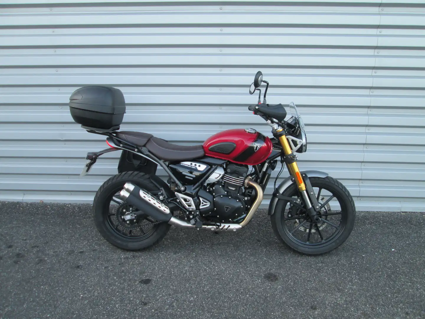 Triumph Scrambler 400 X Kırmızı - 2