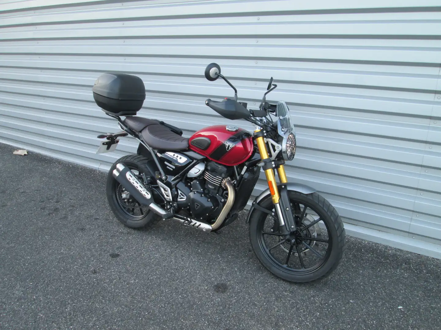 Triumph Scrambler 400 X Kırmızı - 1