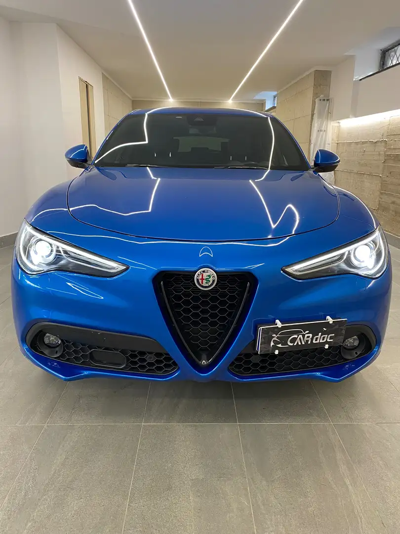 Alfa Romeo Stelvio Stelvio 2.2 t Veloce Q4 210cv auto Blu/Azzurro - 1