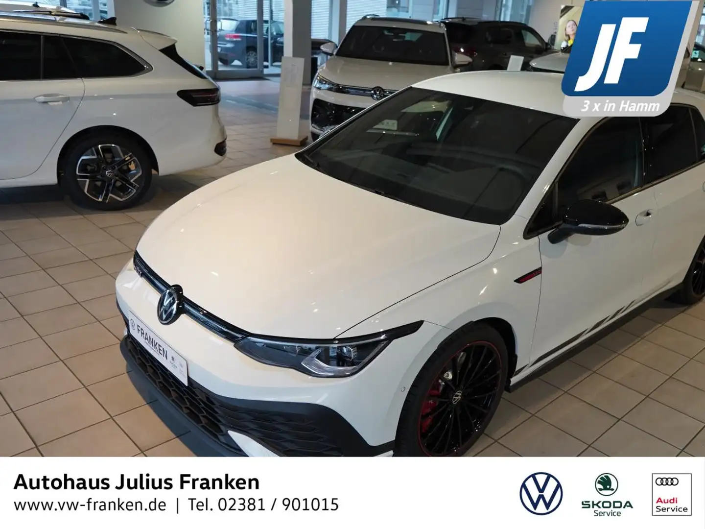 Volkswagen Golf GTI Clubsport Black Style Acrapovic IQ KAMERA Weiß - 1