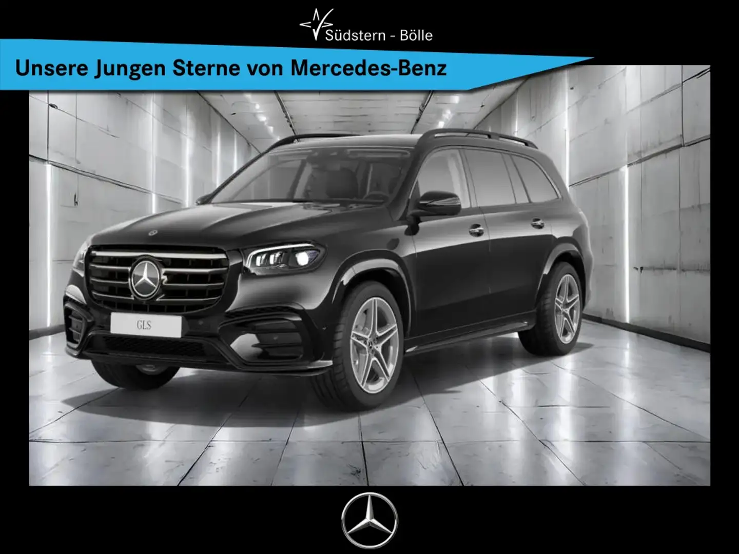 Mercedes-Benz GLS 350 d 4M AMG+7 Sitze+PANO+DISTRO+AHK+NIGHT+AIRMATIC+SE Noir - 1