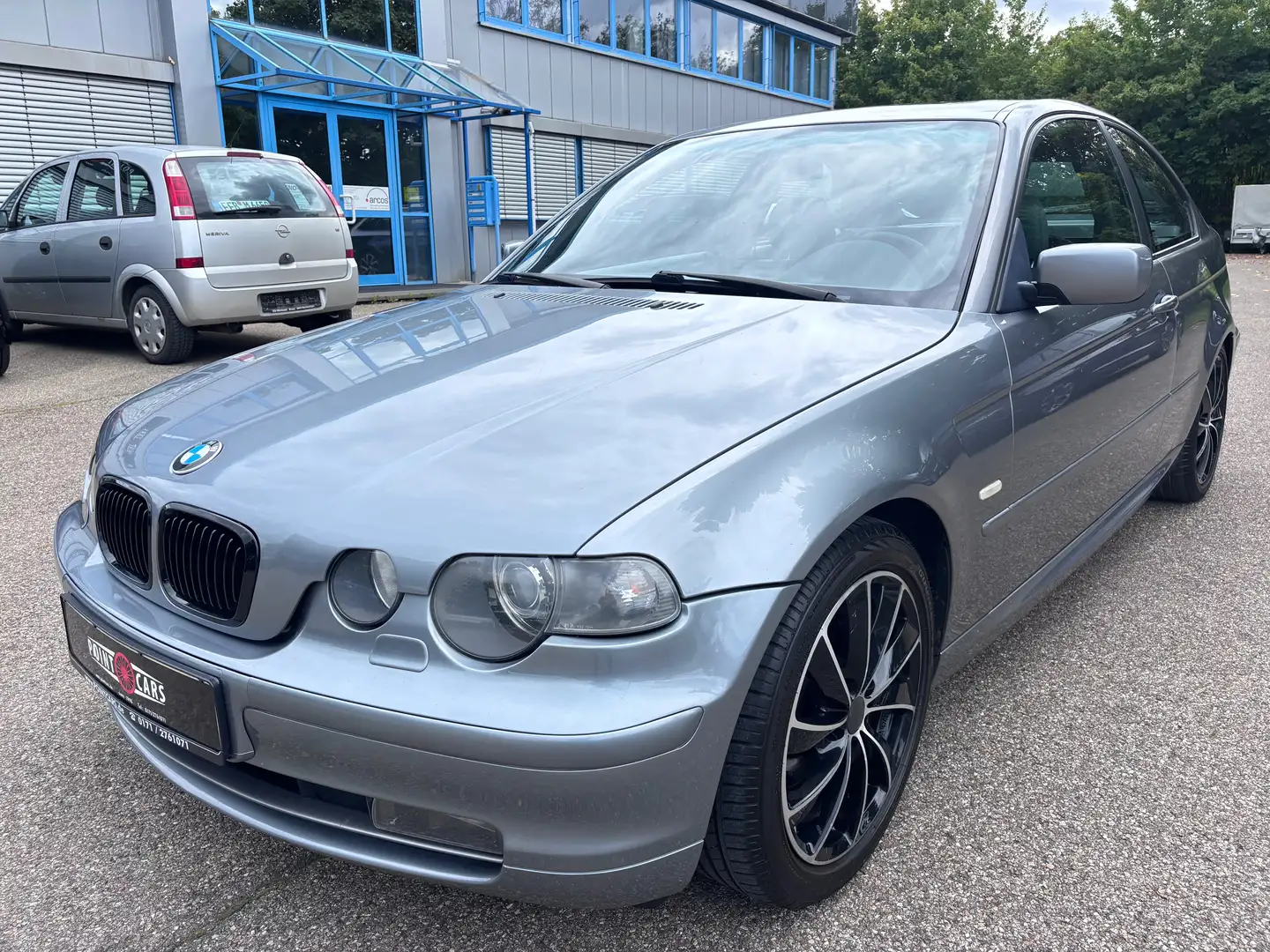 BMW 325 325ti Compact Automatik*NAVI-EURO4-SSD-WR-XENON* Grau - 1