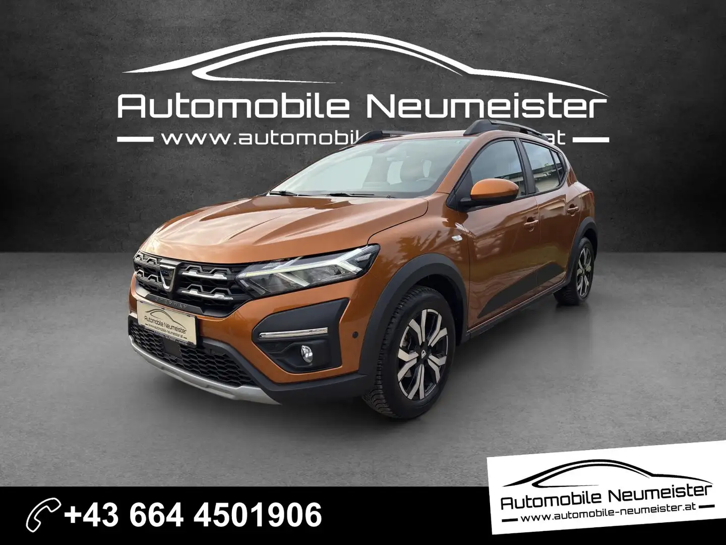 Dacia Sandero Stepway Comfort|Rückfahrkamera|Allwetterreifen Orange - 1