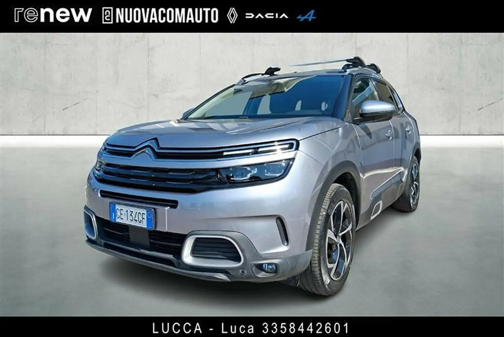 Citroen C5 Aircross 1.2 puretech Shine s&s 130cv eat8 my20 Gri - 1
