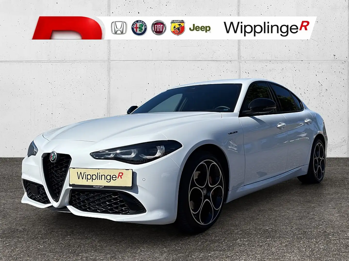 Alfa Romeo Giulia Veloce 2,2 16V 210 AT8 Q4 AWD Weiß - 1