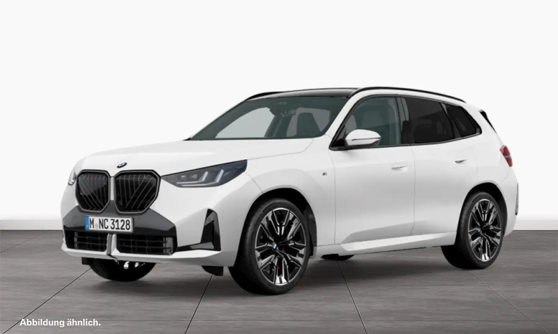 BMW X3 xDrive20d Weiß - 1
