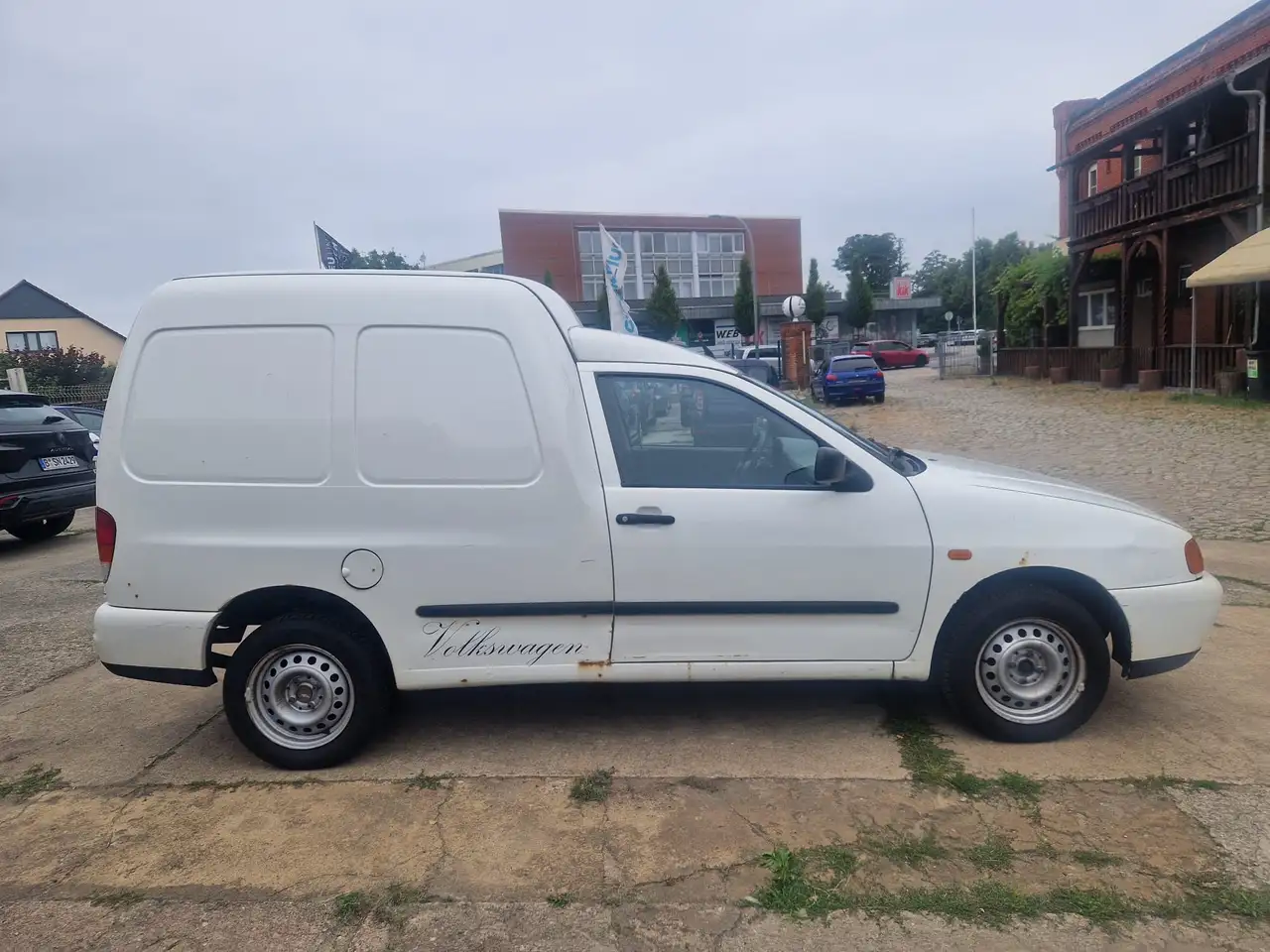 Volkswagen Caddy 2 SDI 9K9A36 Auto ist voll Fahrbereit, foto 4