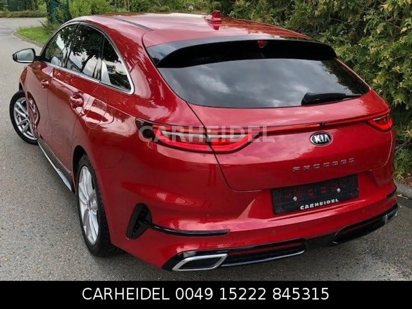 Kia ProCeed / pro_cee'd ProCeed GT-Line LED SHZ LEDER NAVI DAB PDC CAM Rot - 2