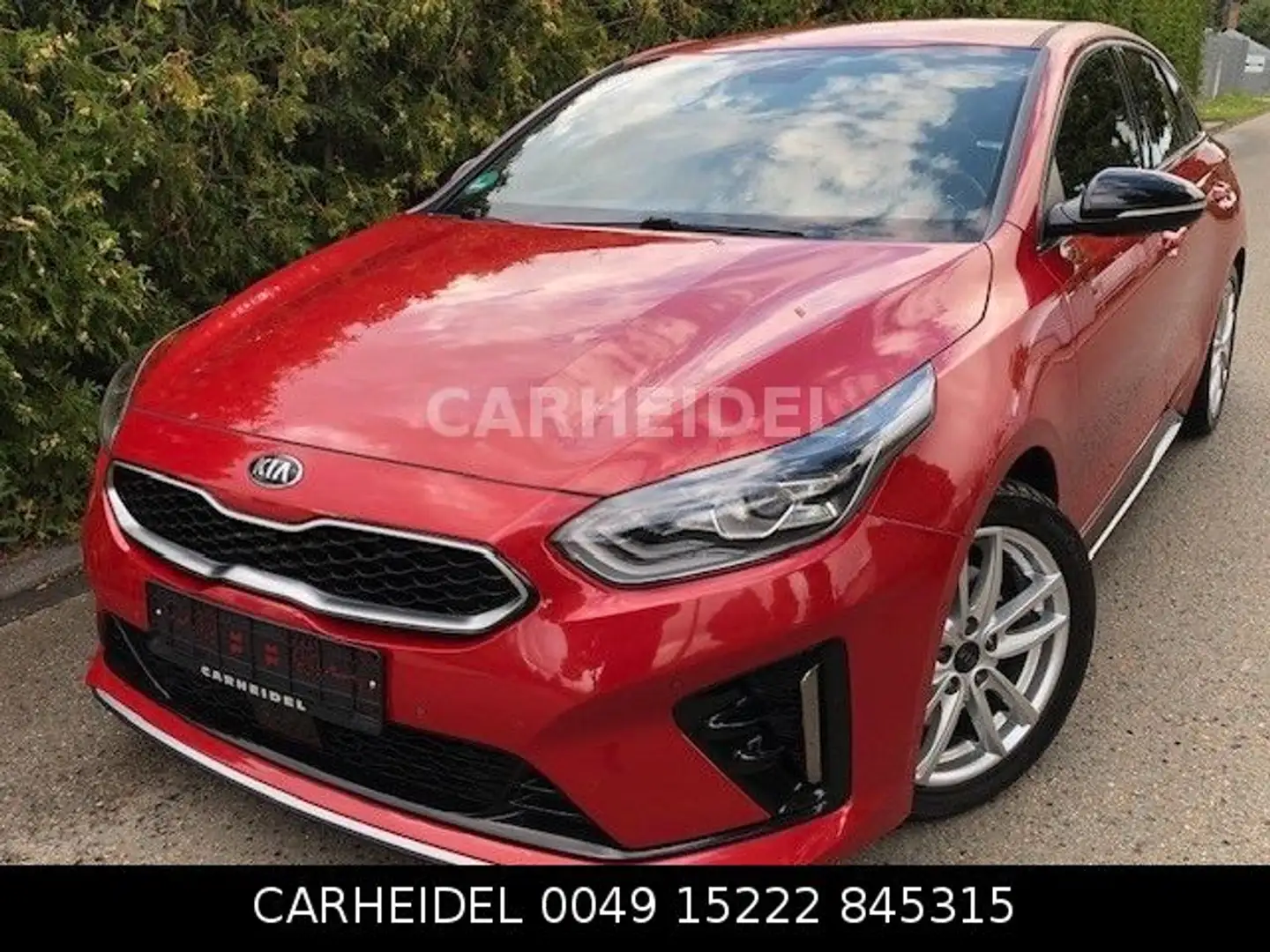 Kia ProCeed / pro_cee'd ProCeed GT-Line LED SHZ LEDER NAVI DAB PDC CAM Rot - 1