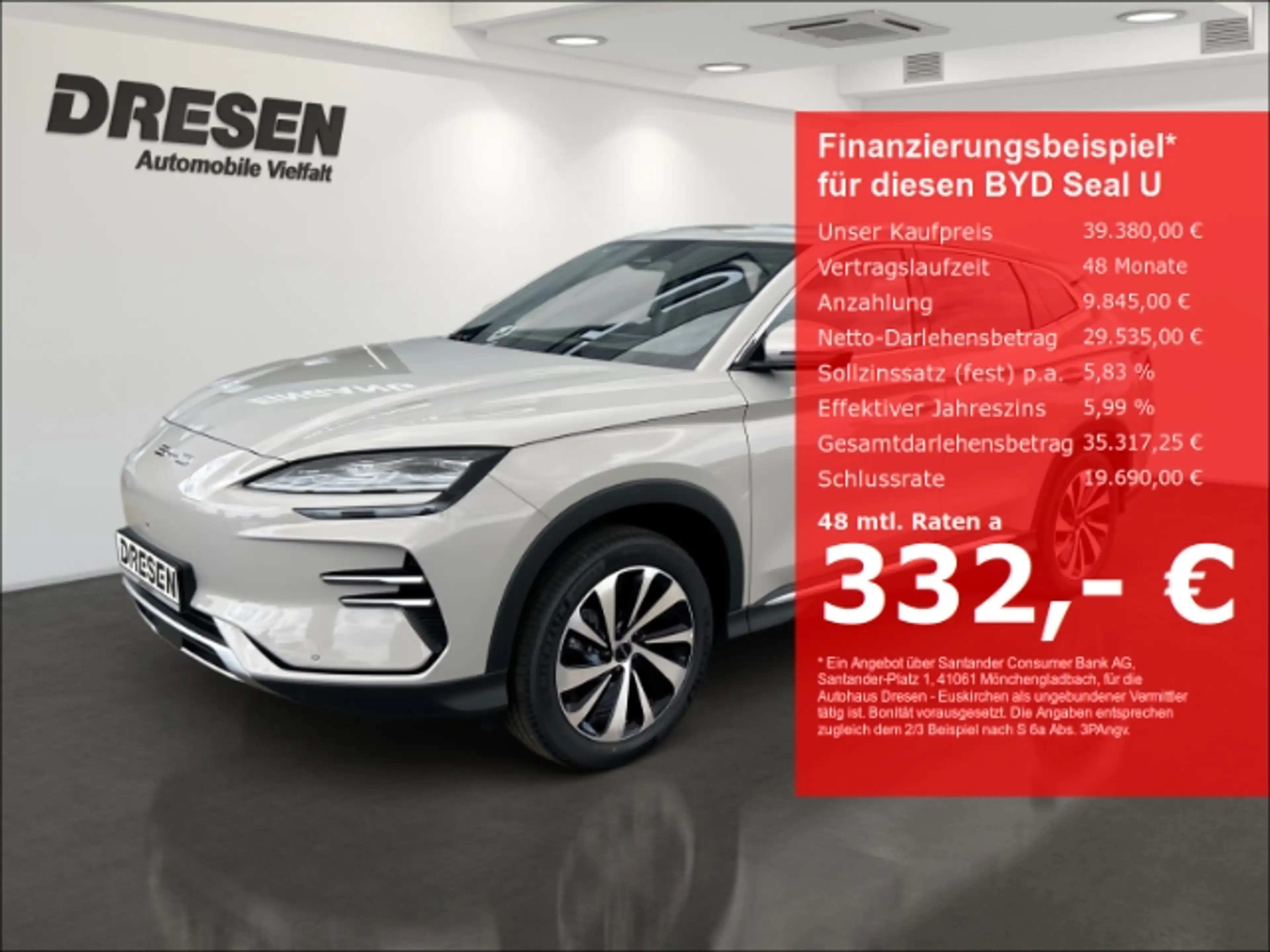 BYD Seal U Comfort Klimaautomatik/elektr. Heckklappe/360 Grad