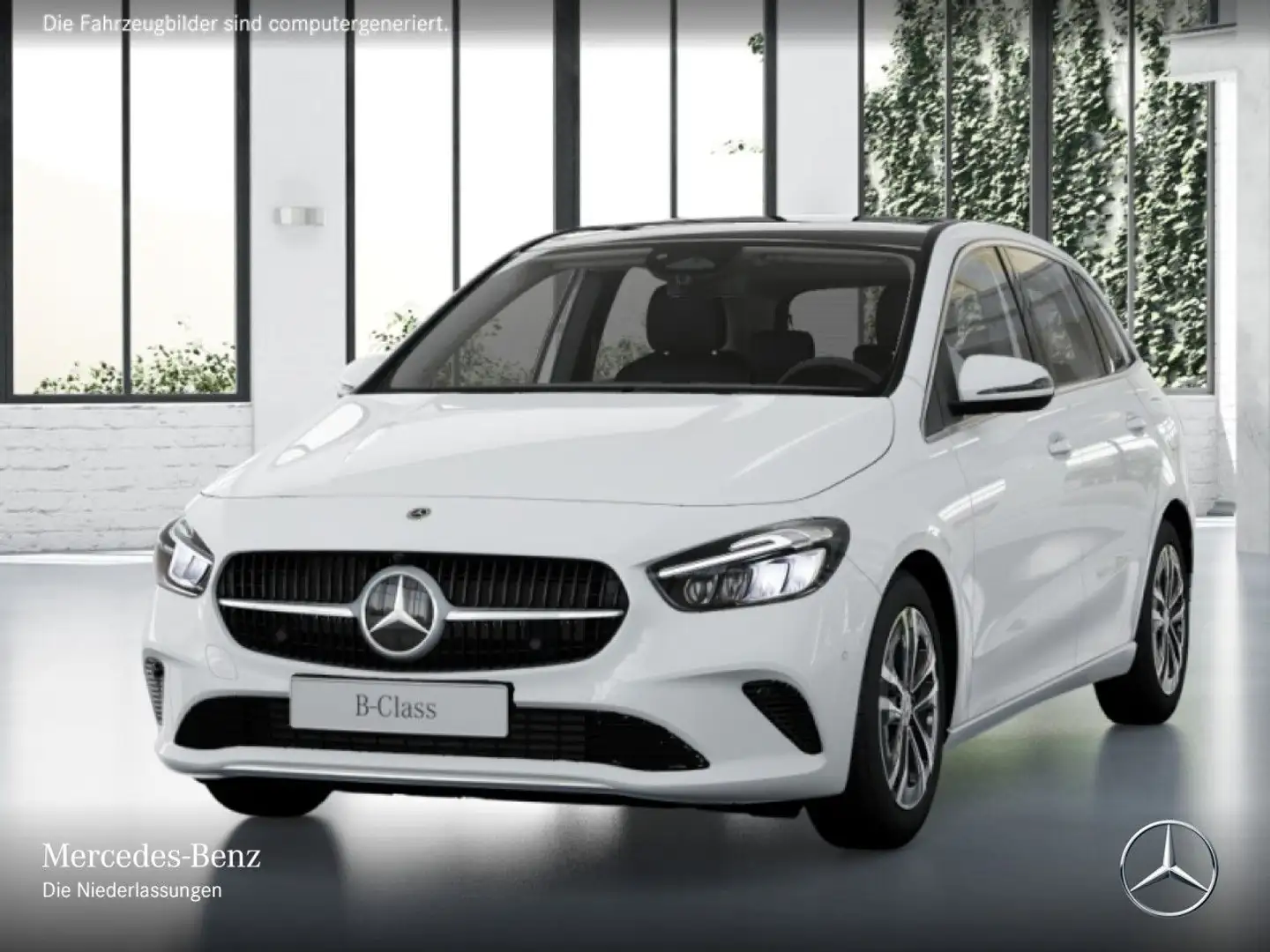 Mercedes-Benz B 180 PROGRESSIVE+PANO+LED+KAMERA+7G Weiß - 2