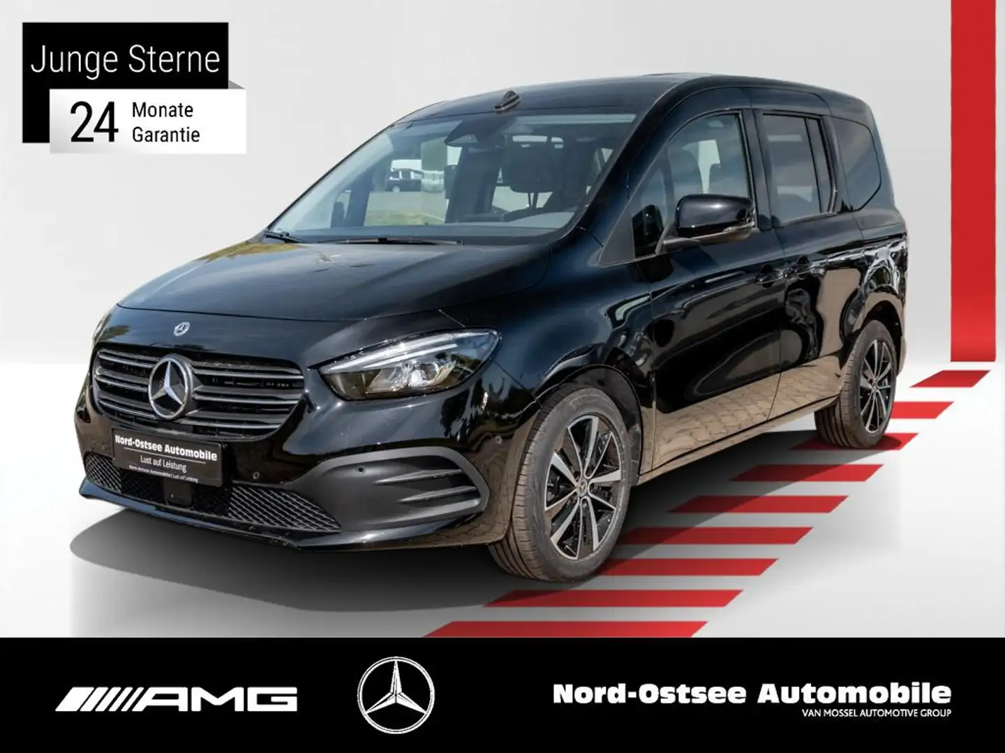 Mercedes-Benz T-Class T 180 d PROGRESSIVE STANDARD LED PDC KlimaA FLA Noir - 1