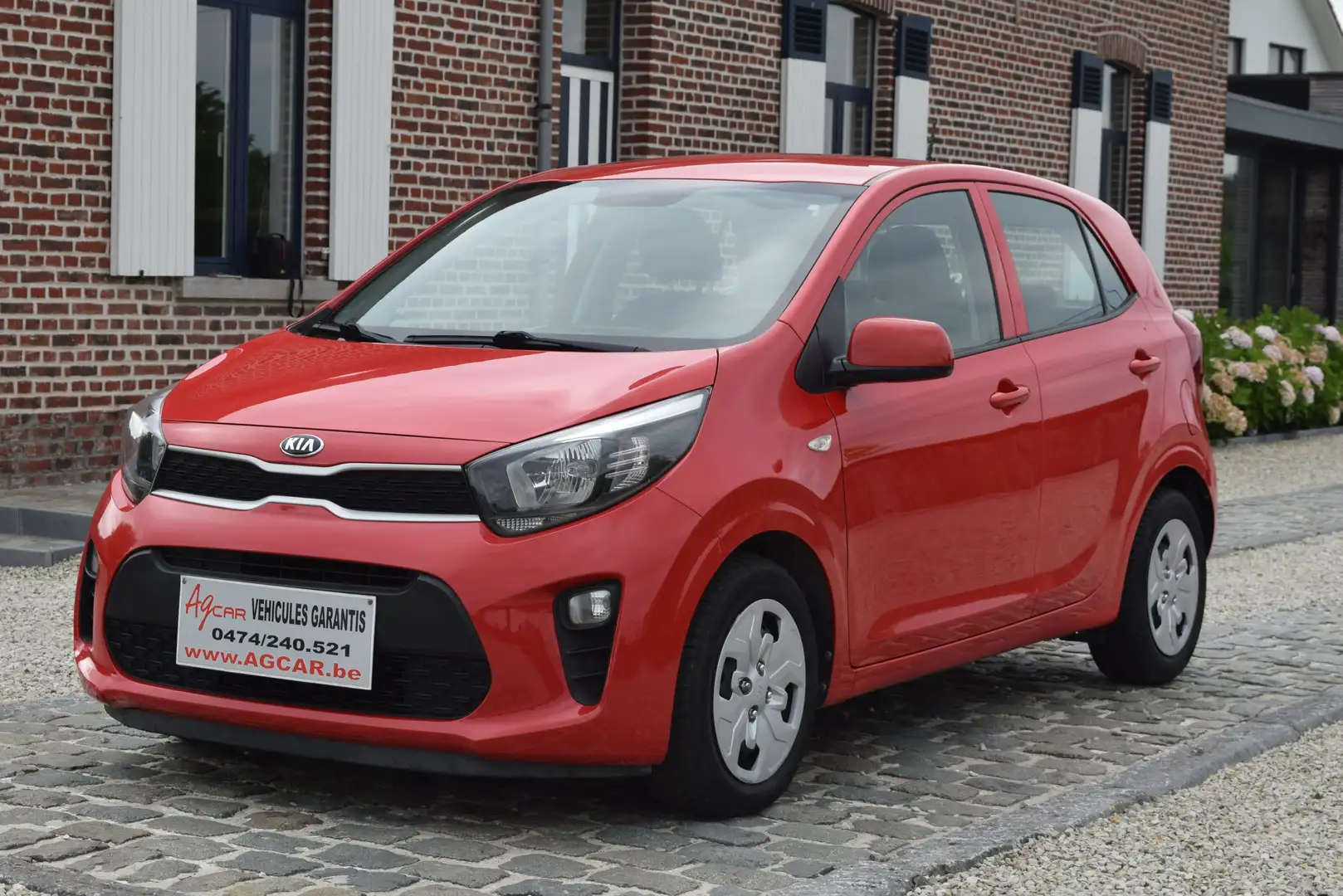 Kia Picanto 1.0i - GARANTIE 1 AN - 174,27€/mois* - AIRCO Rouge - 1