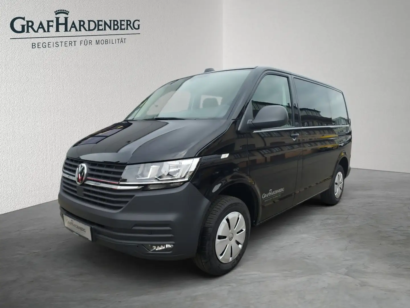 Volkswagen T6.1 Transporter Kombi 2.0 TDI DSG KR Navi AHK Negru - 1