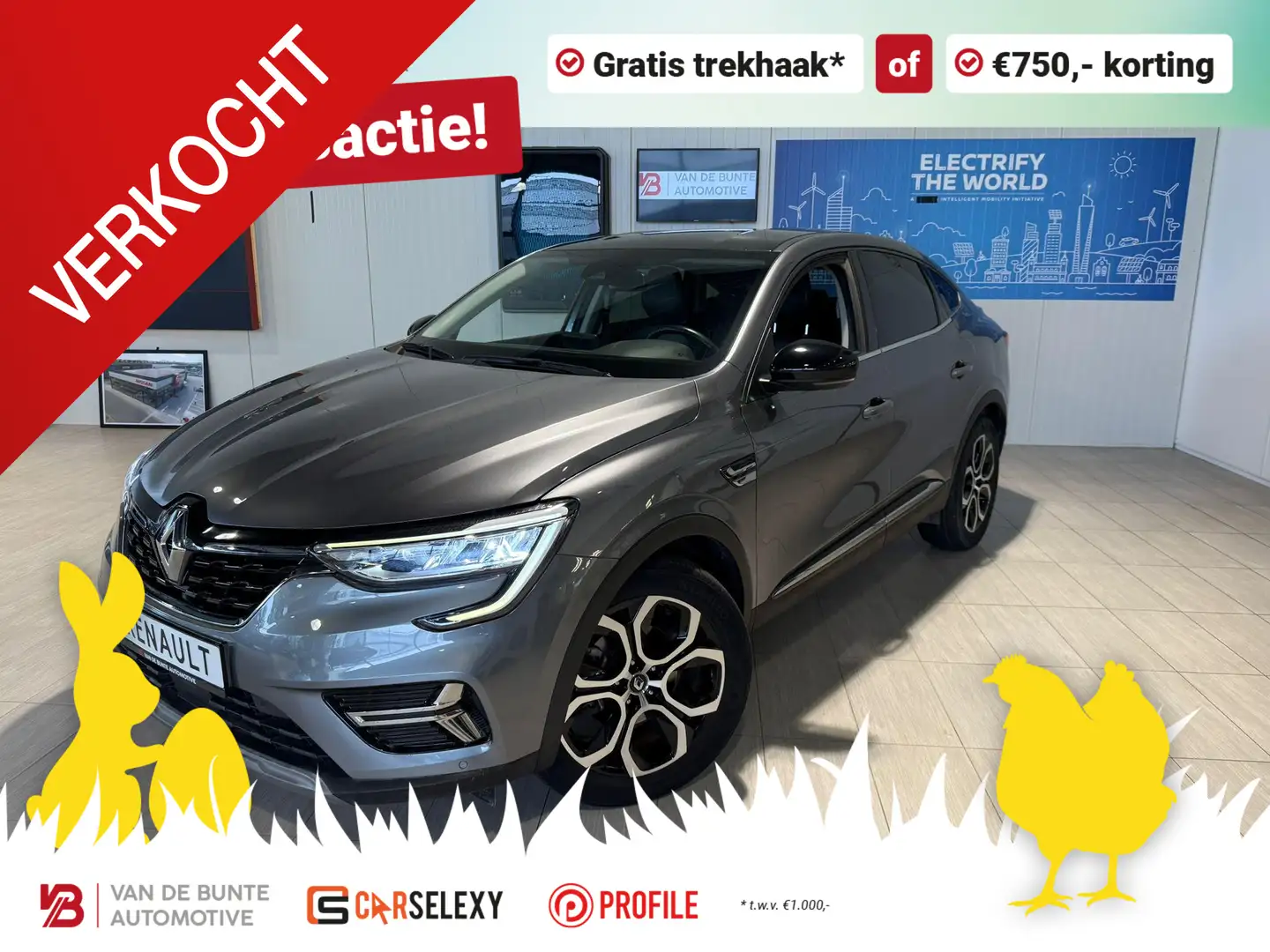 Renault Arkana 1.6 E-Tech Hybrid 145 Intens *ACC & Camera* Grau - 1