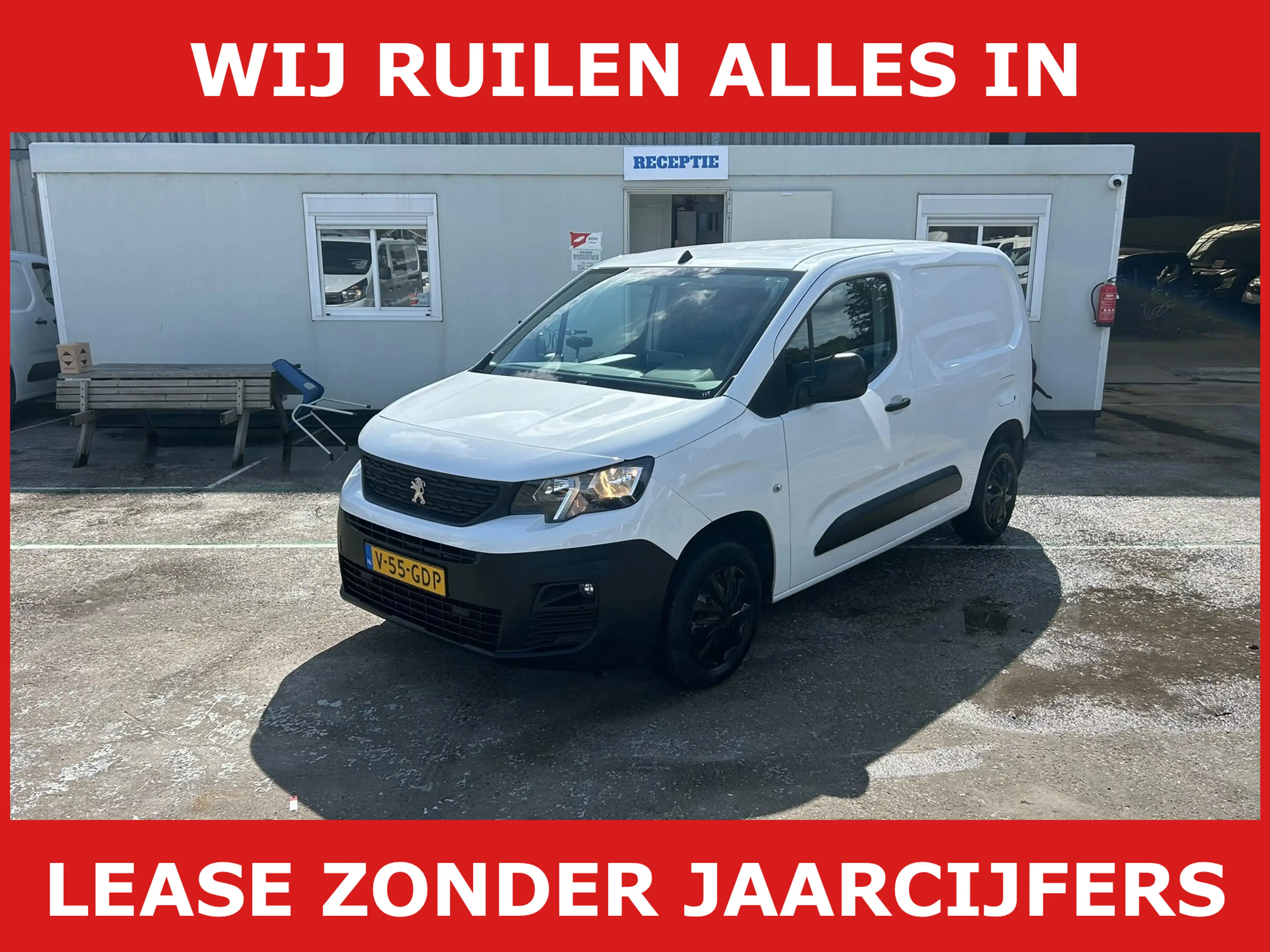 Peugeot Partner 1.5 BlueHDI Asphalt 3 personen