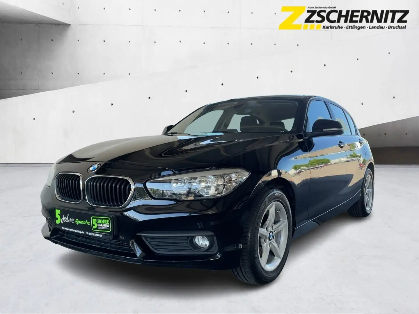 BMW 116 d Advantage Line +Navi KlimaA AHK PDC Nero - 1