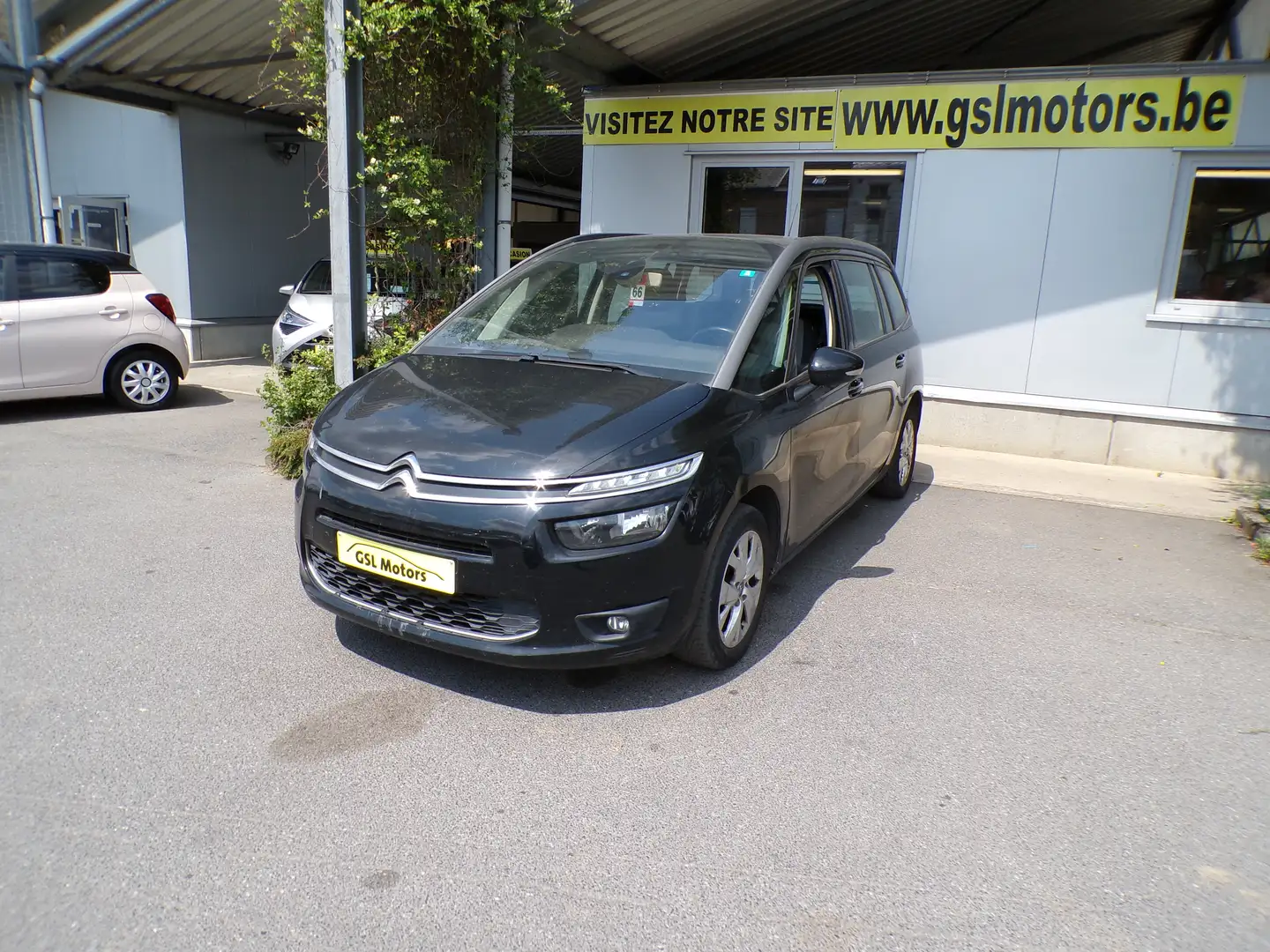 Citroen C4 Picasso 1.6BlueHDi  7pl. 116cv Noir 03/15 Airco Cruise GPS Zwart - 1