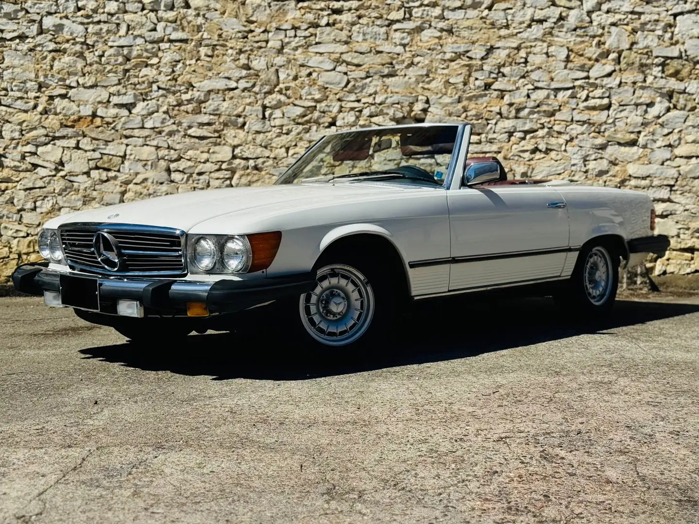 Mercedes-Benz SL 380 Beyaz - 2