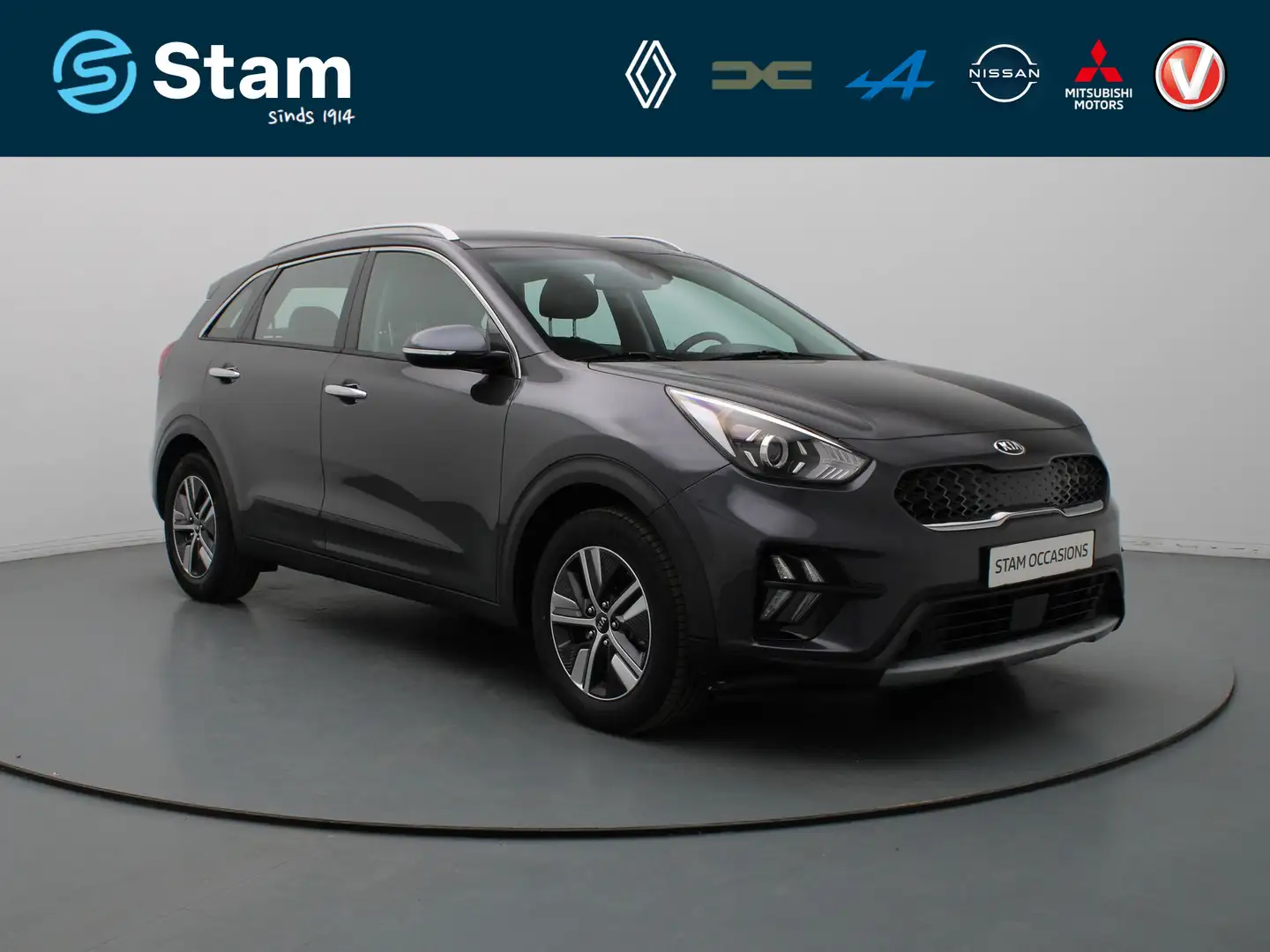 Kia Niro 140pk GDi Hybrid DynamicLine Camera | Adapt. Cruis Gris - 1