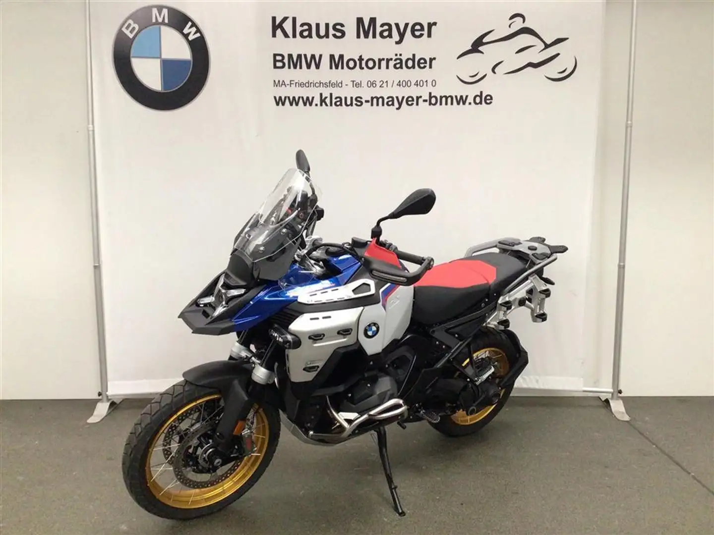 BMW R 1300 GS Adventure 0 Bleu - 1