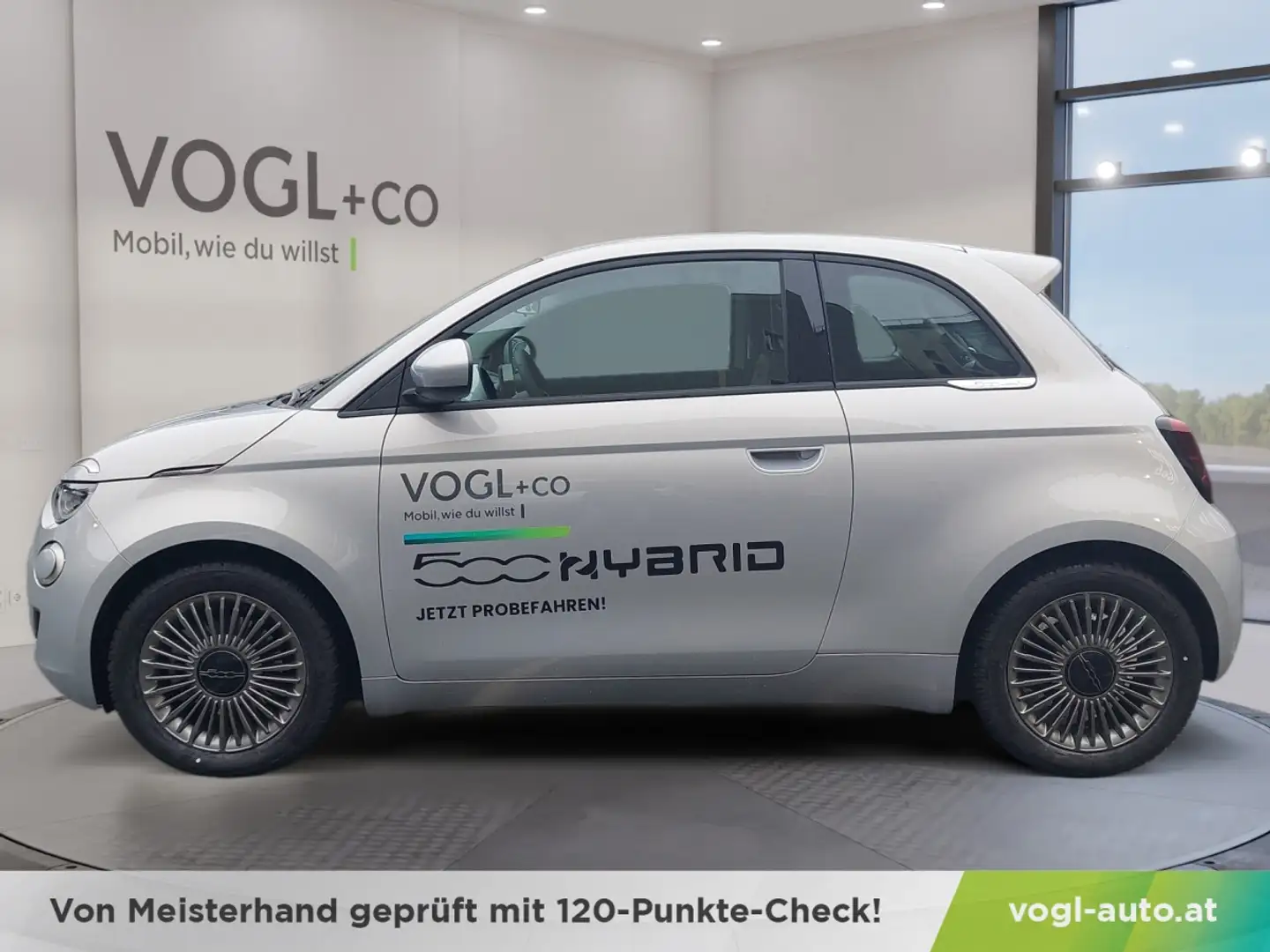 Fiat 500 Torino Hybrid Blau - 2