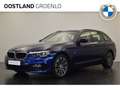 BMW 520 5-serie Touring 520i High Executive Sport Line Aut Blue - thumbnail 1