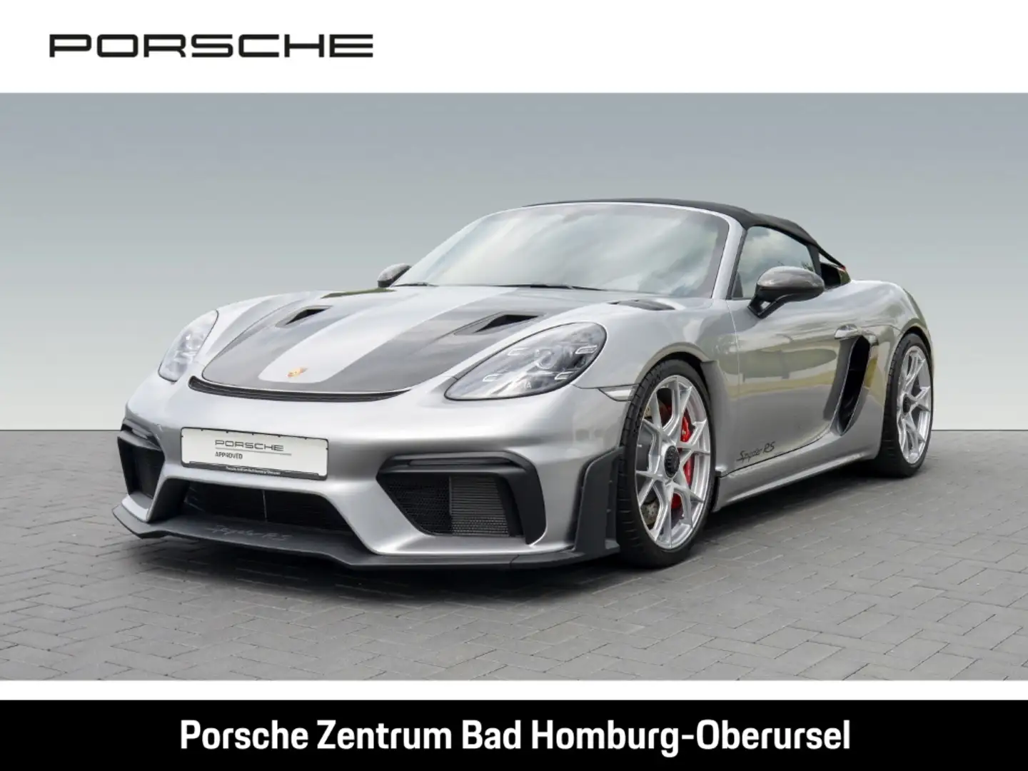 Porsche 718 Spyder RS BOSE Sport Chrono Sportabgasanlage Silber - 1