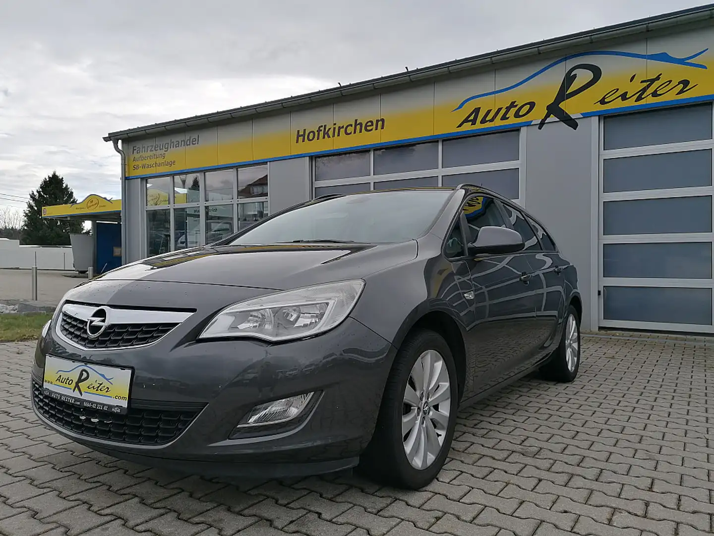 Opel Astra ST 1,4 Turbo Ecotec Edition AT-Motor  *AHV*PDC*... Gris - 1