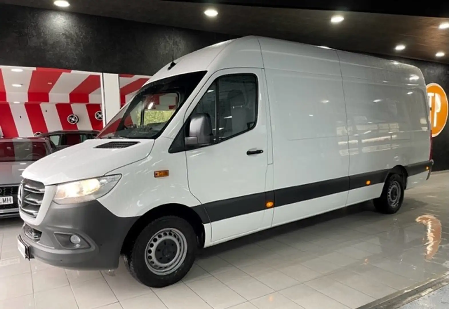 Mercedes-Benz Sprinter Furgón 316CDI Largo T.E. tT Blanco - 1