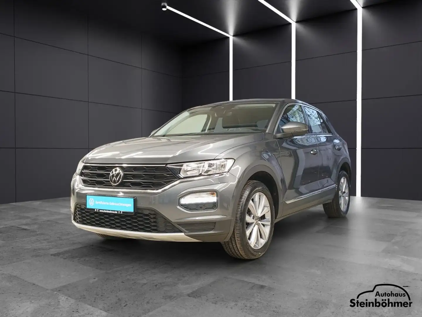 Volkswagen T-Roc Style 2.0TDI DSG Navi AHK Sitzhzg. ACC Klima Grigio - 2