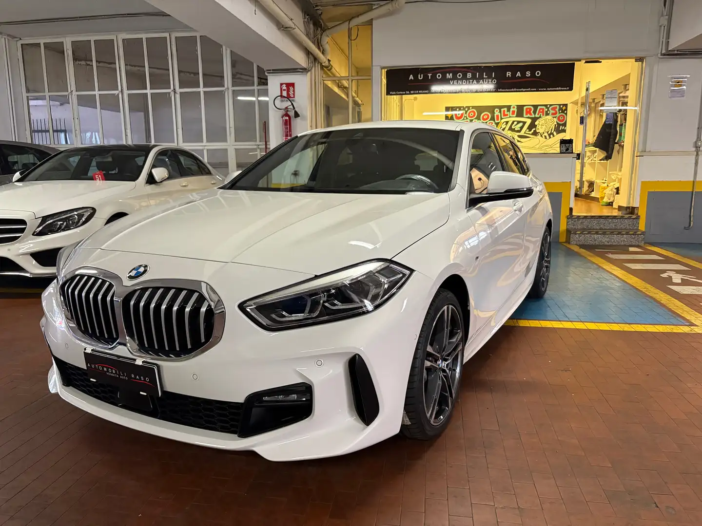 BMW 120 120i Msport auto Blanco - 1