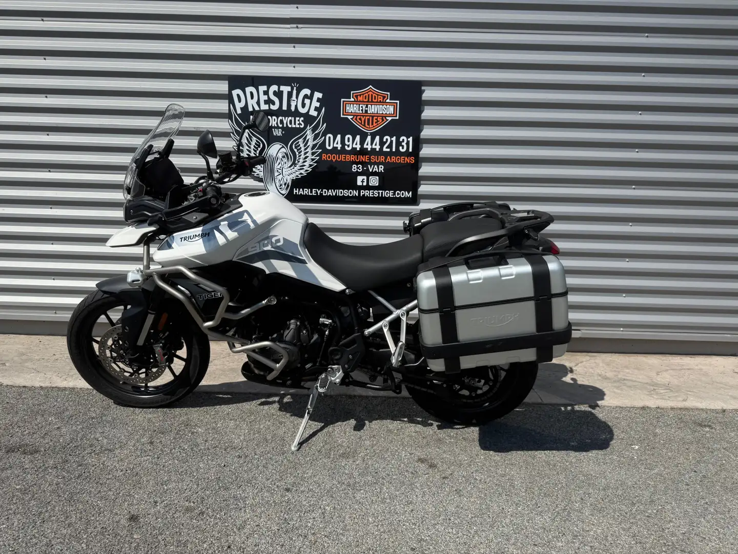 Triumph Tiger 900 Blanc - 2