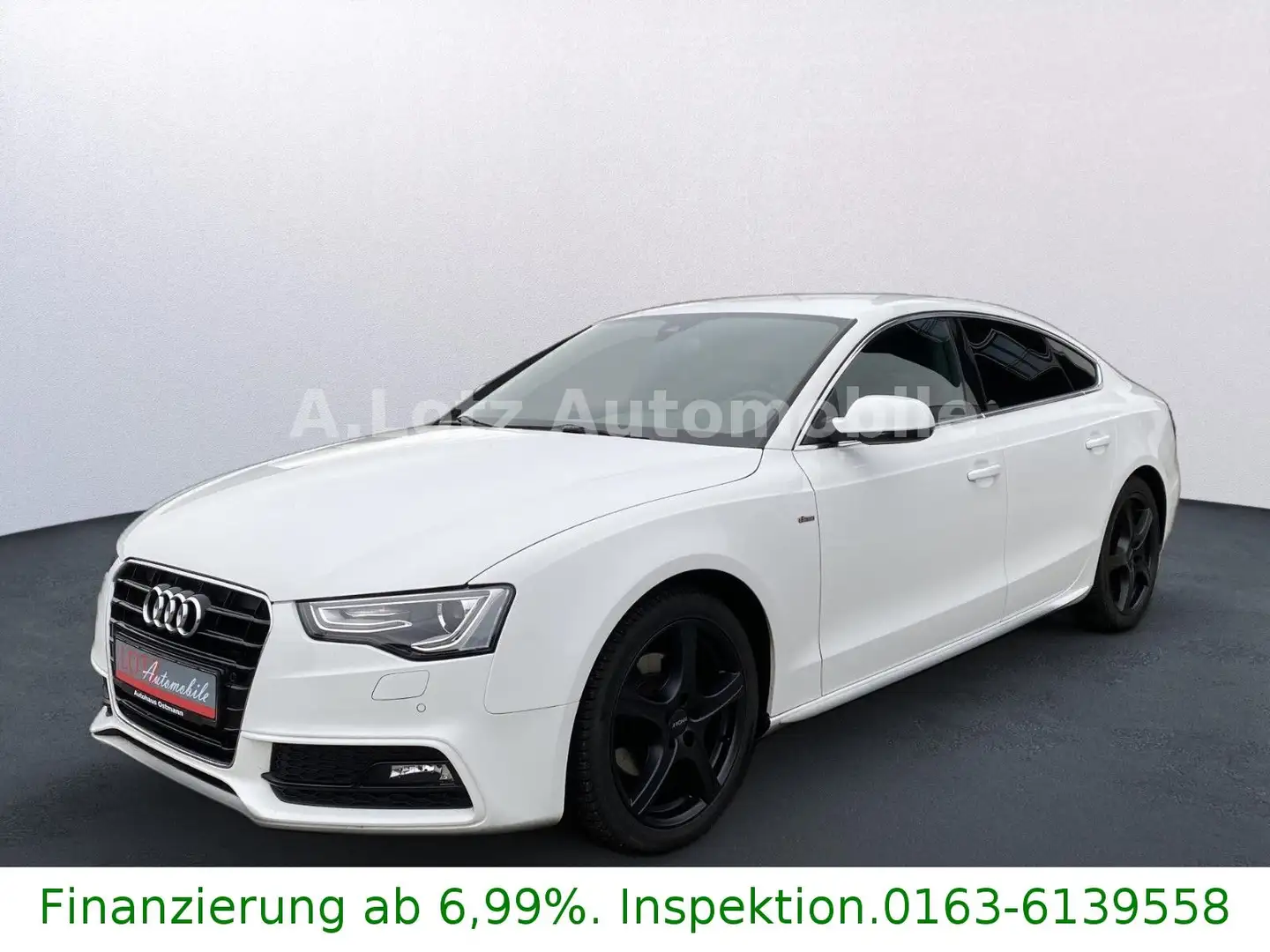Audi A5 Sportback 1.8 TFSI S Line Blanc - 2
