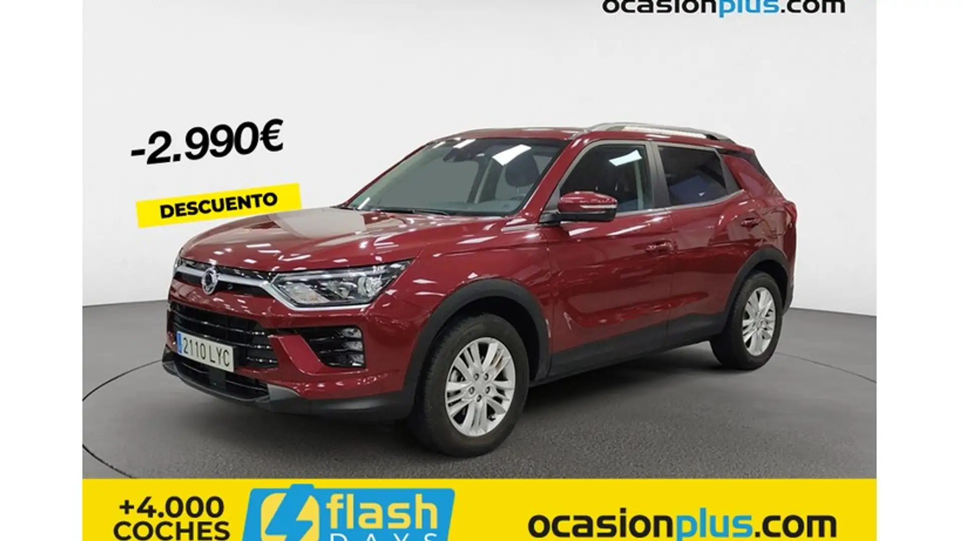 SsangYong Korando G15 Urban 4x2 Rojo - 1
