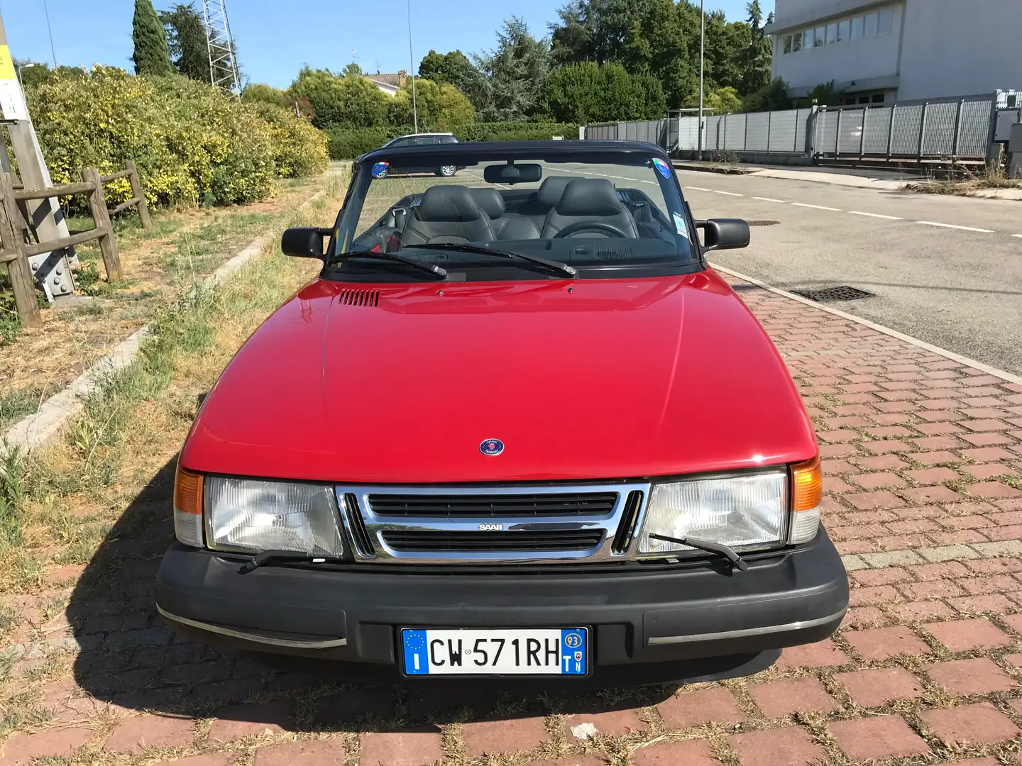 Saab 900 Cabrio Rouge - 2
