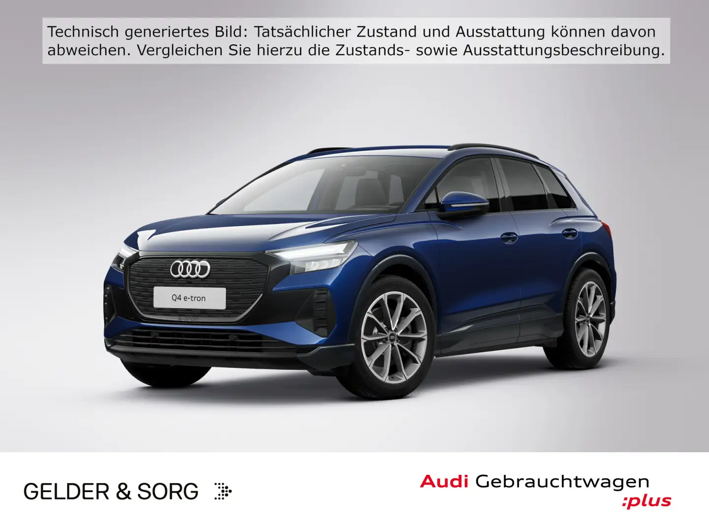 Audi Q4 e-tron Q4 45 e-tron advanced 0,25%*Virtual*RFK*LED*AHK Blau - 1