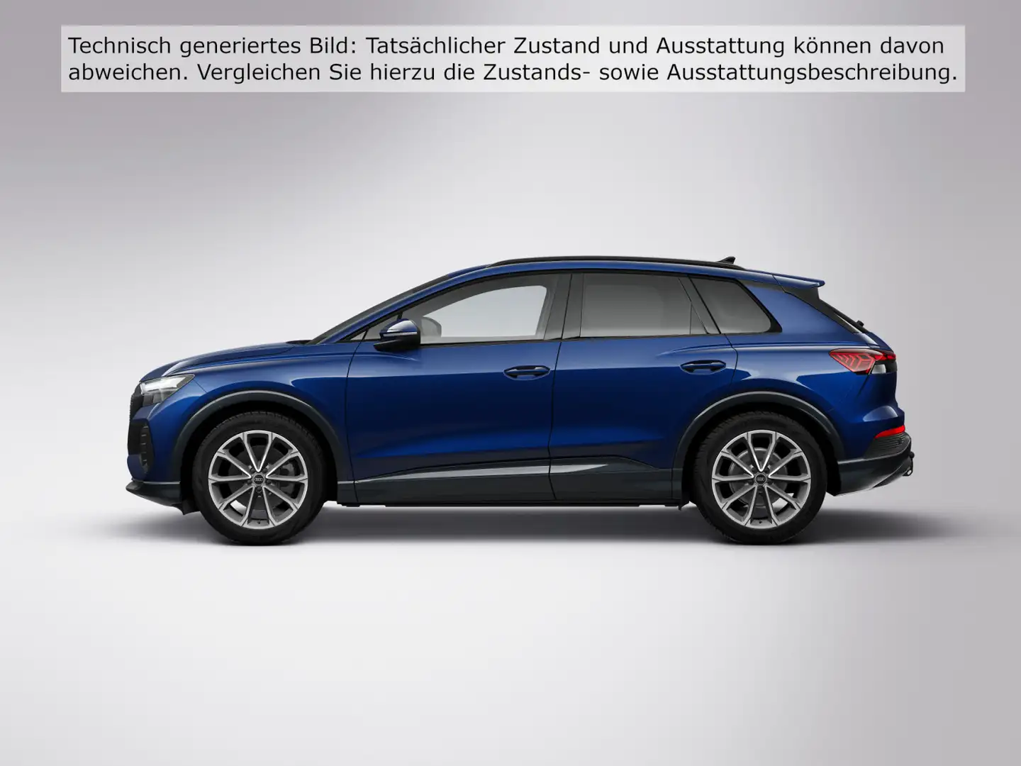 Audi Q4 e-tron Q4 45 e-tron advanced 0,25%*Virtual*RFK*LED*AHK Blau - 2