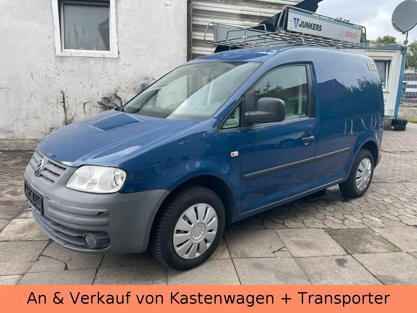 Volkswagen Caddy Kasten 1.9 TDI - KLIMA - TÜV - 2.HAND Blau - 2