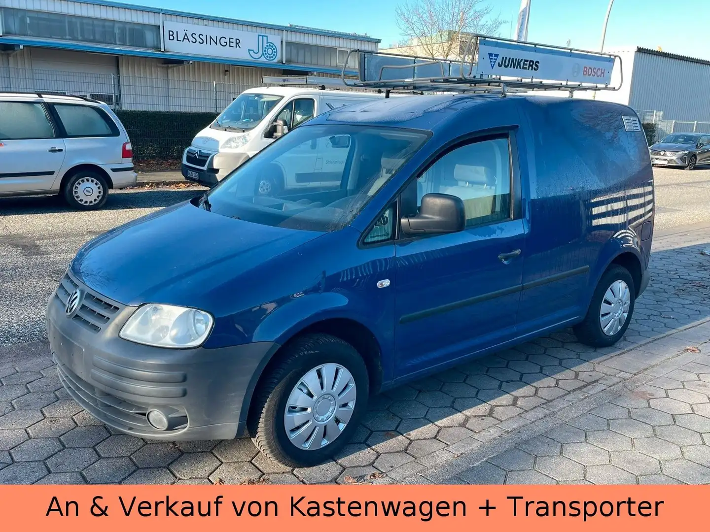 Volkswagen Caddy Kasten 1.9 TDI - KLIMA - TÜV - 2.HAND Bleu - 2