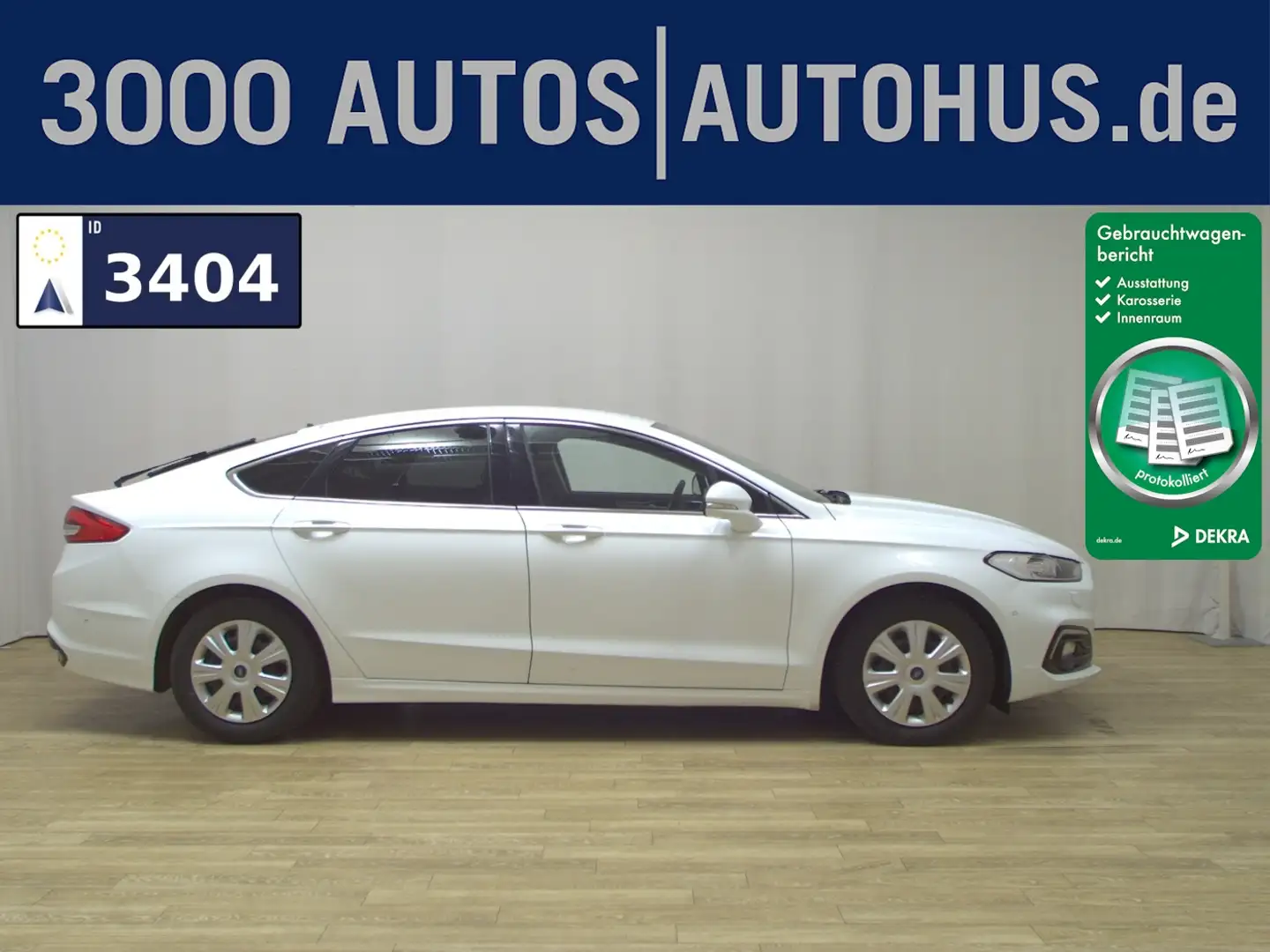 Ford Mondeo 2.0 TDCi Titanium Navi AHK RFK Blanc - 1
