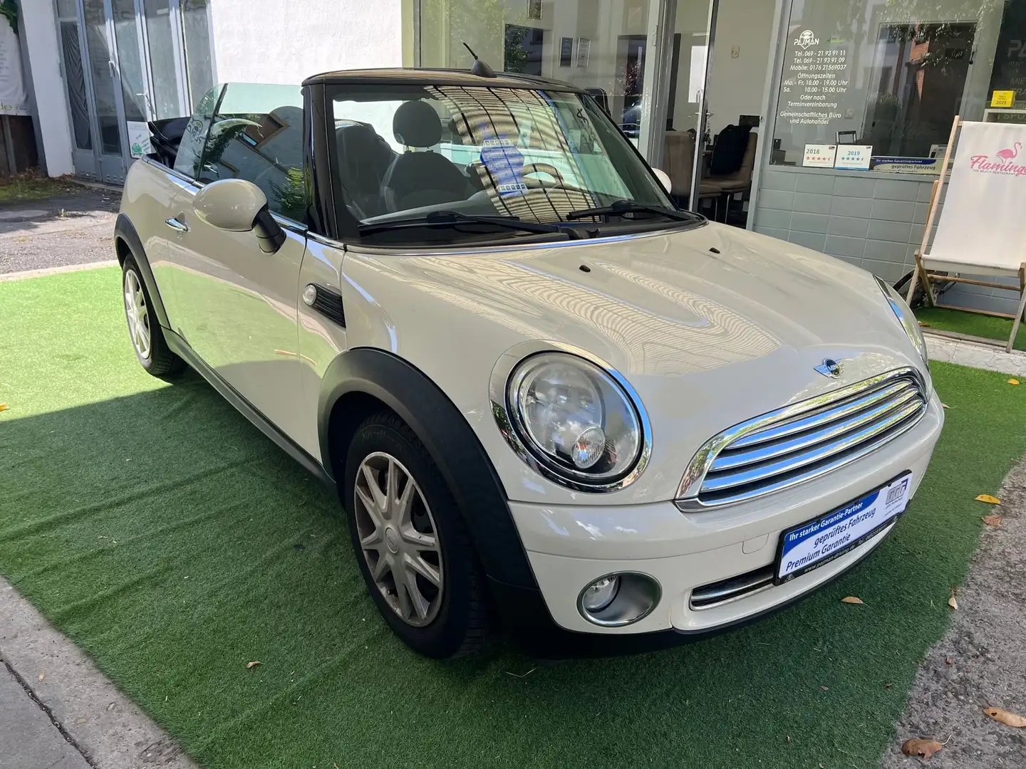 MINI Cooper Cabrio KlimaA,PDC,SHZ+T-L,LM-F Weiß - 1