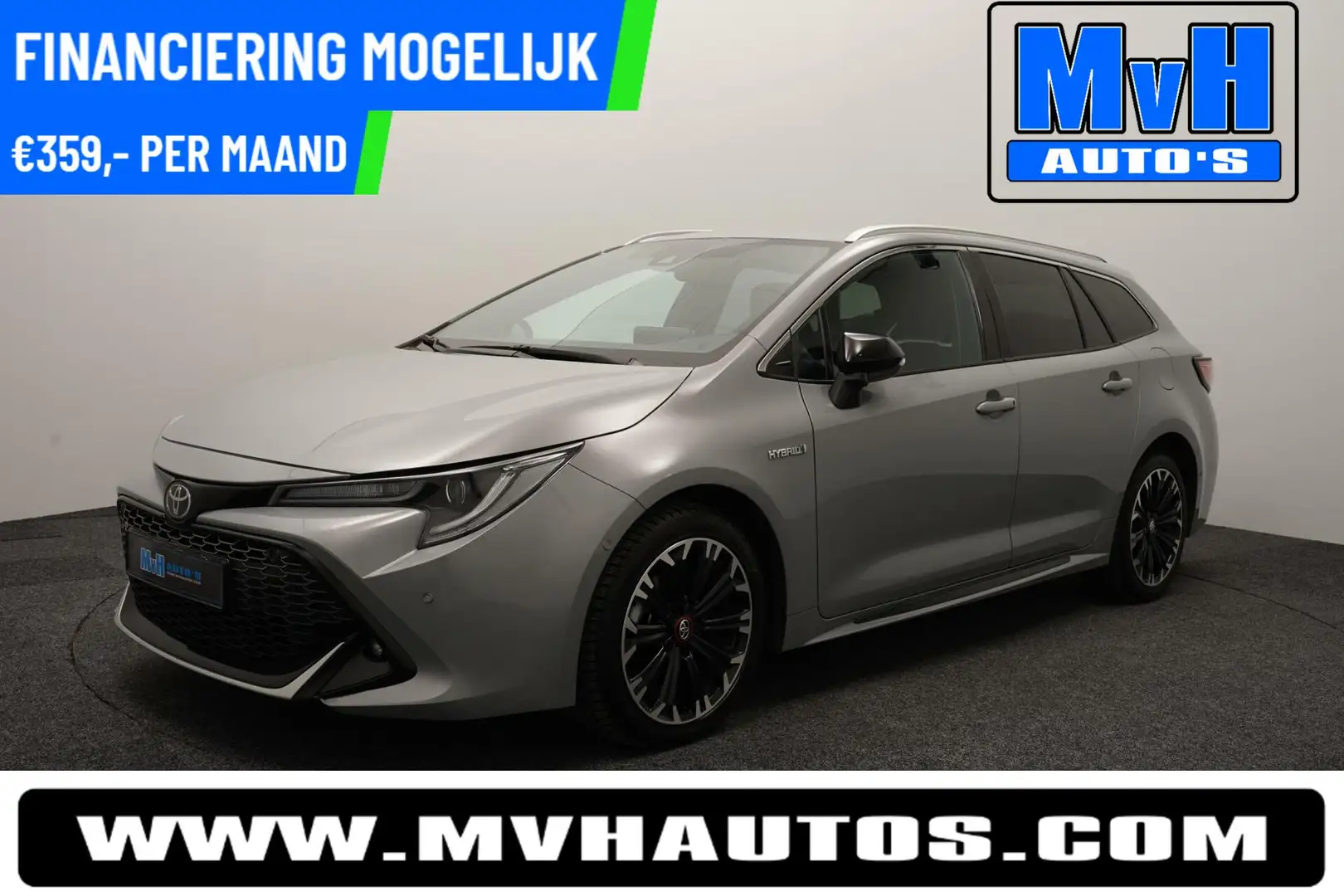 Toyota Corolla Touring Sports 1.8 Hybrid GR-Sport|SPORTSTOEL Grijs - 1