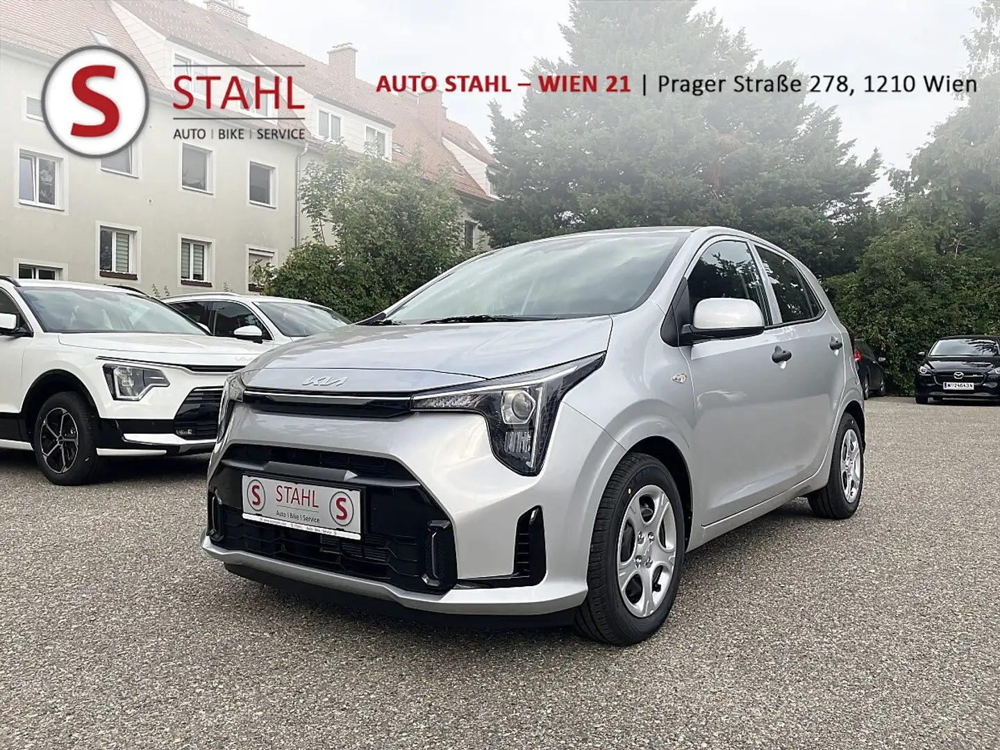 Kia Picanto 1,0 GDI Titan AUTO STAHL WIEN 21 sparkling silber Silber - 1